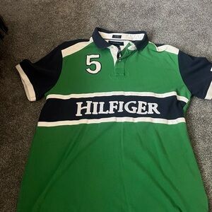 Tommy Hilfiger Green Polo Shirt